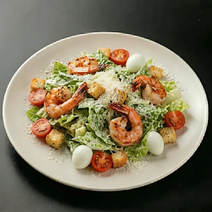 Caesar with Shrimps