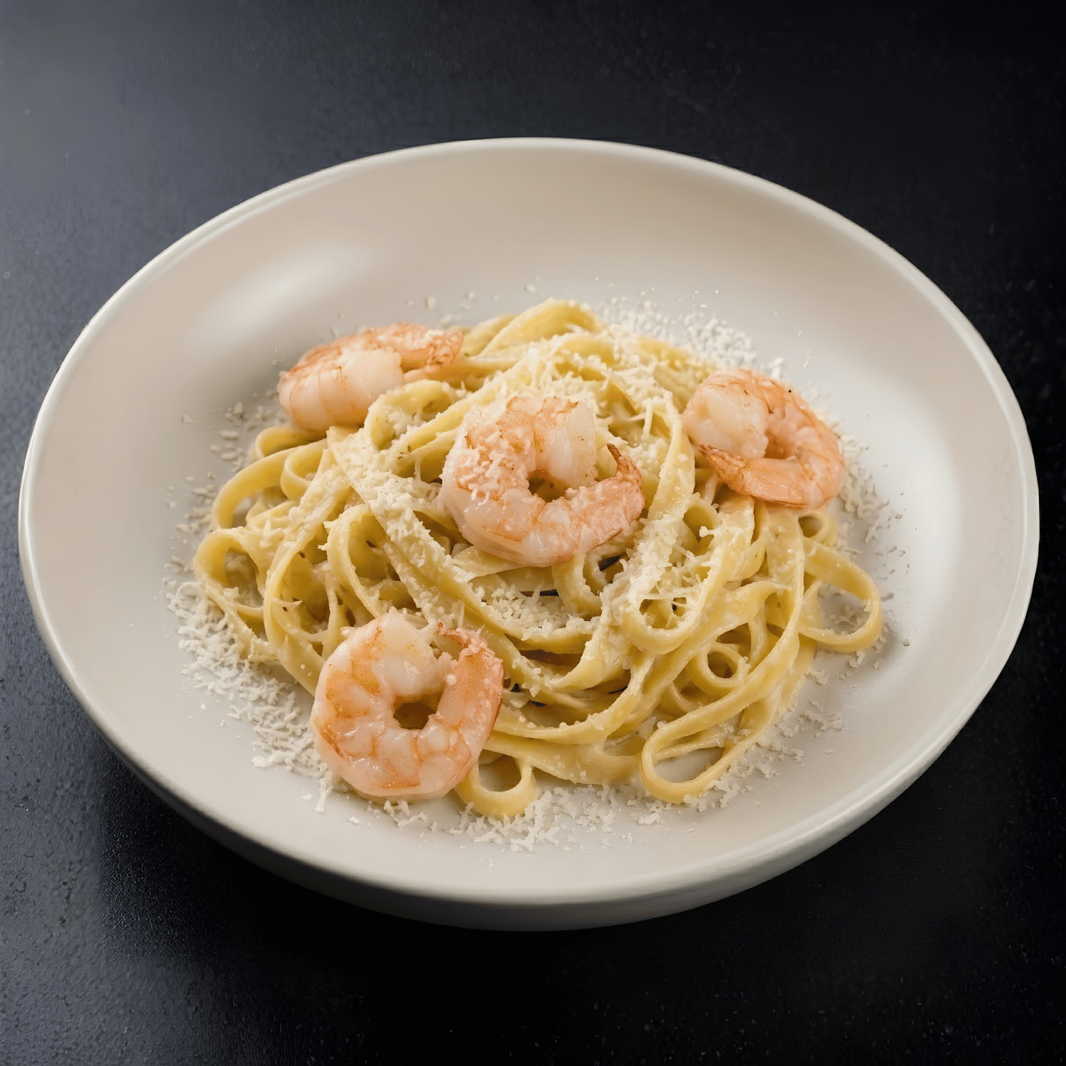 Fettuccine with Shrimps